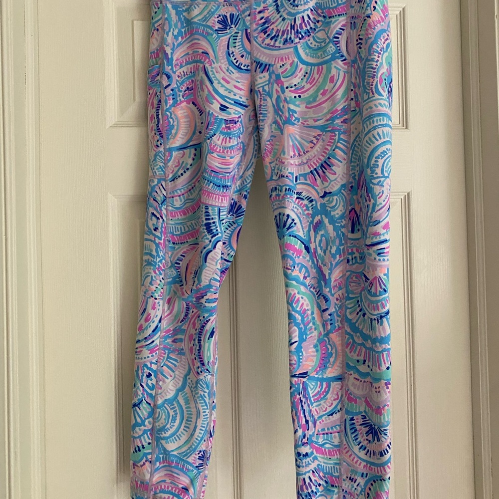 Lilly Pulitzer luxletic happy as a clam leggings